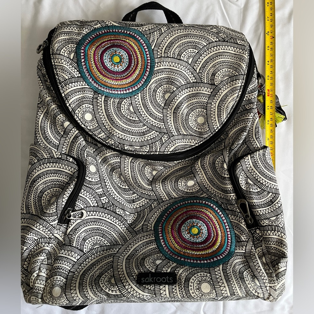 Sakroots Multicolor Patterned Backpack